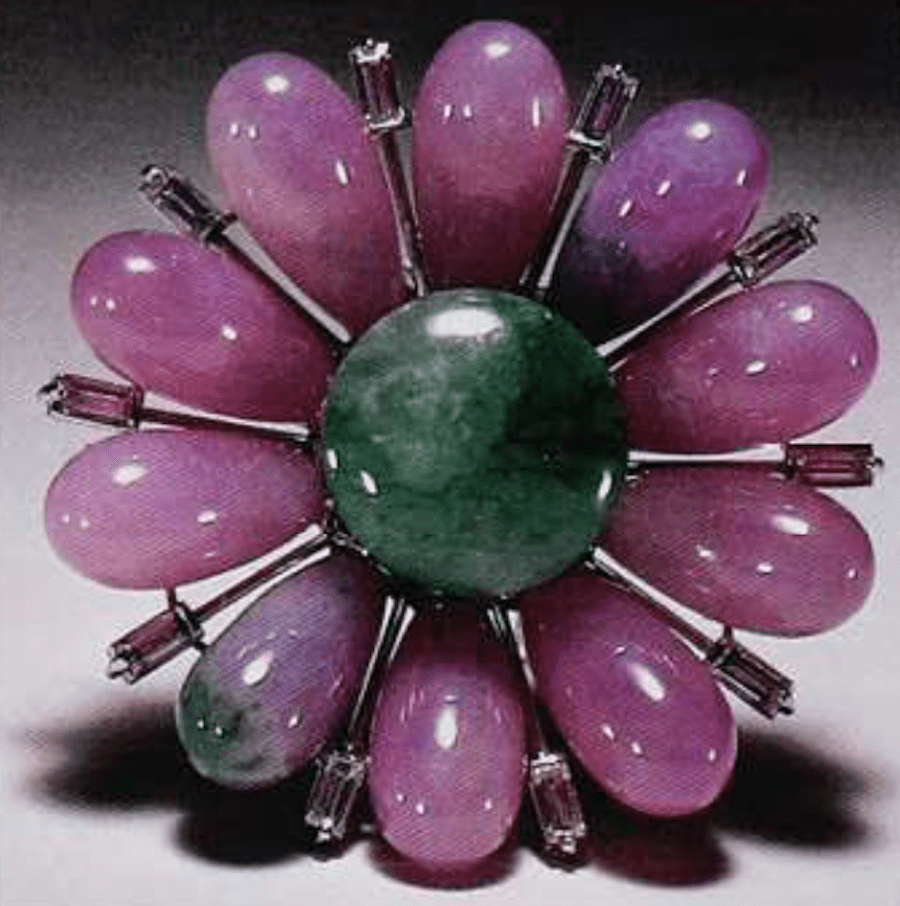 Jadeite pin