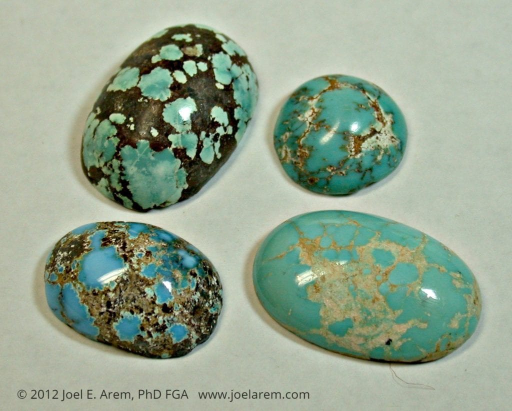 turquoises with matrix