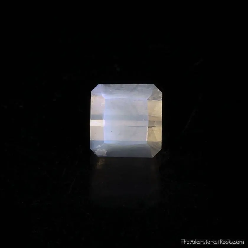 faceted moonstone - India