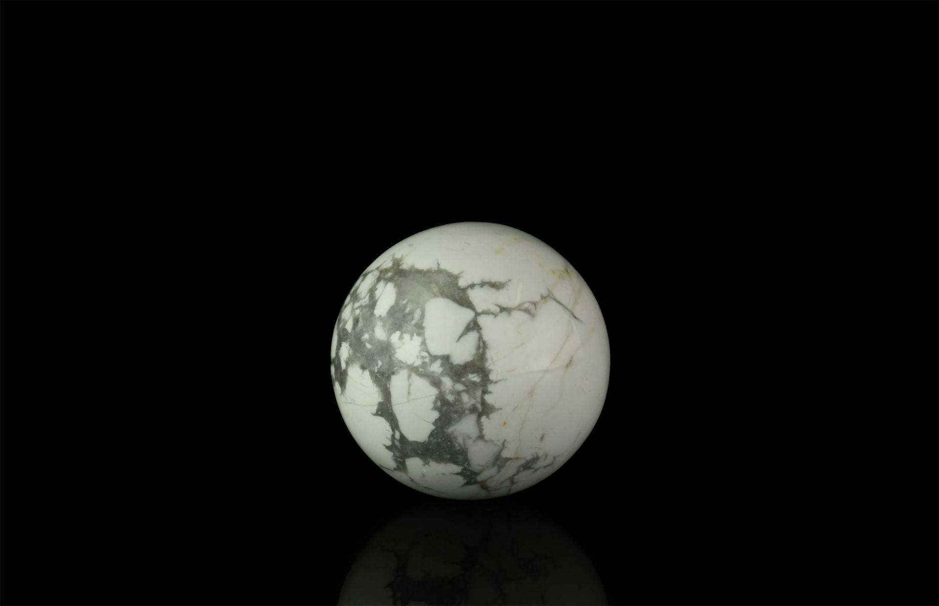 polished mangesite sphere