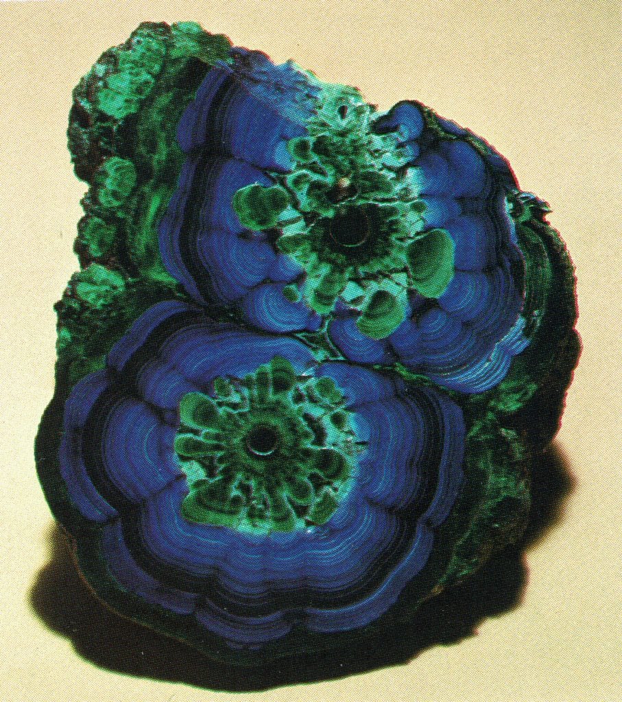 Azurite with Malachite - Bisbee, Arizona