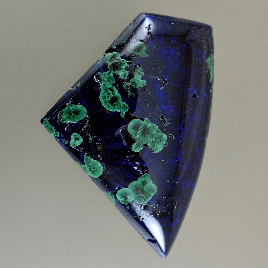 azurite with malachite eyes - Bisbee, Arizona