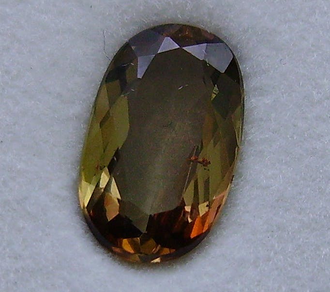 faceted andalusite