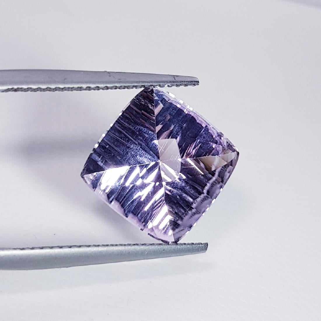 millionaire square-cut amethyst