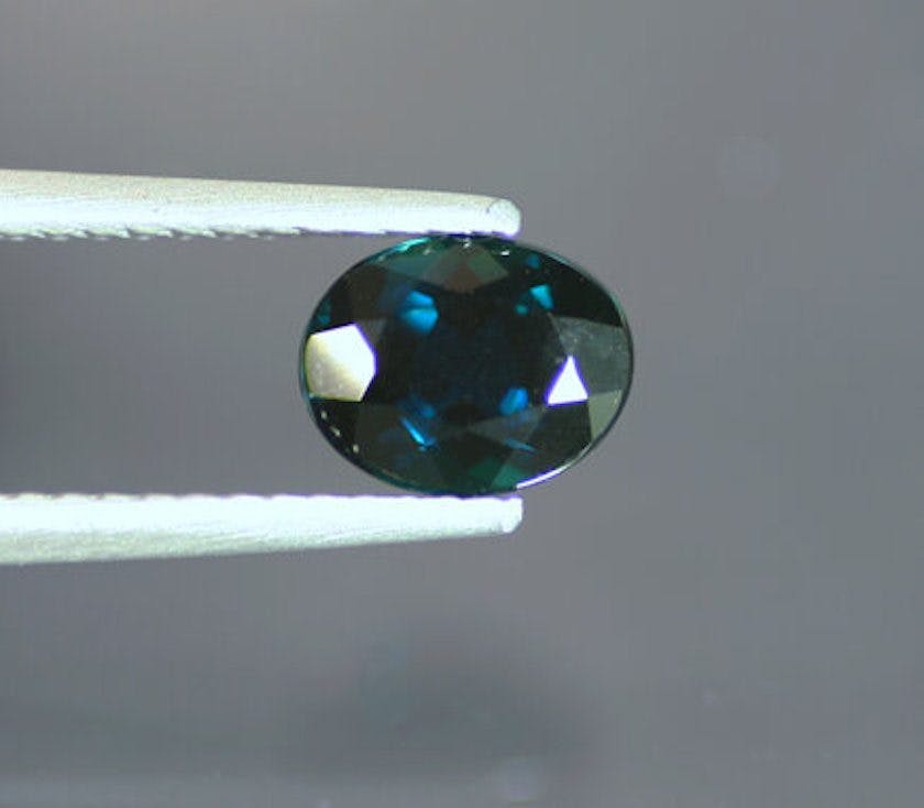 oval-cut lazulite - Pakistan