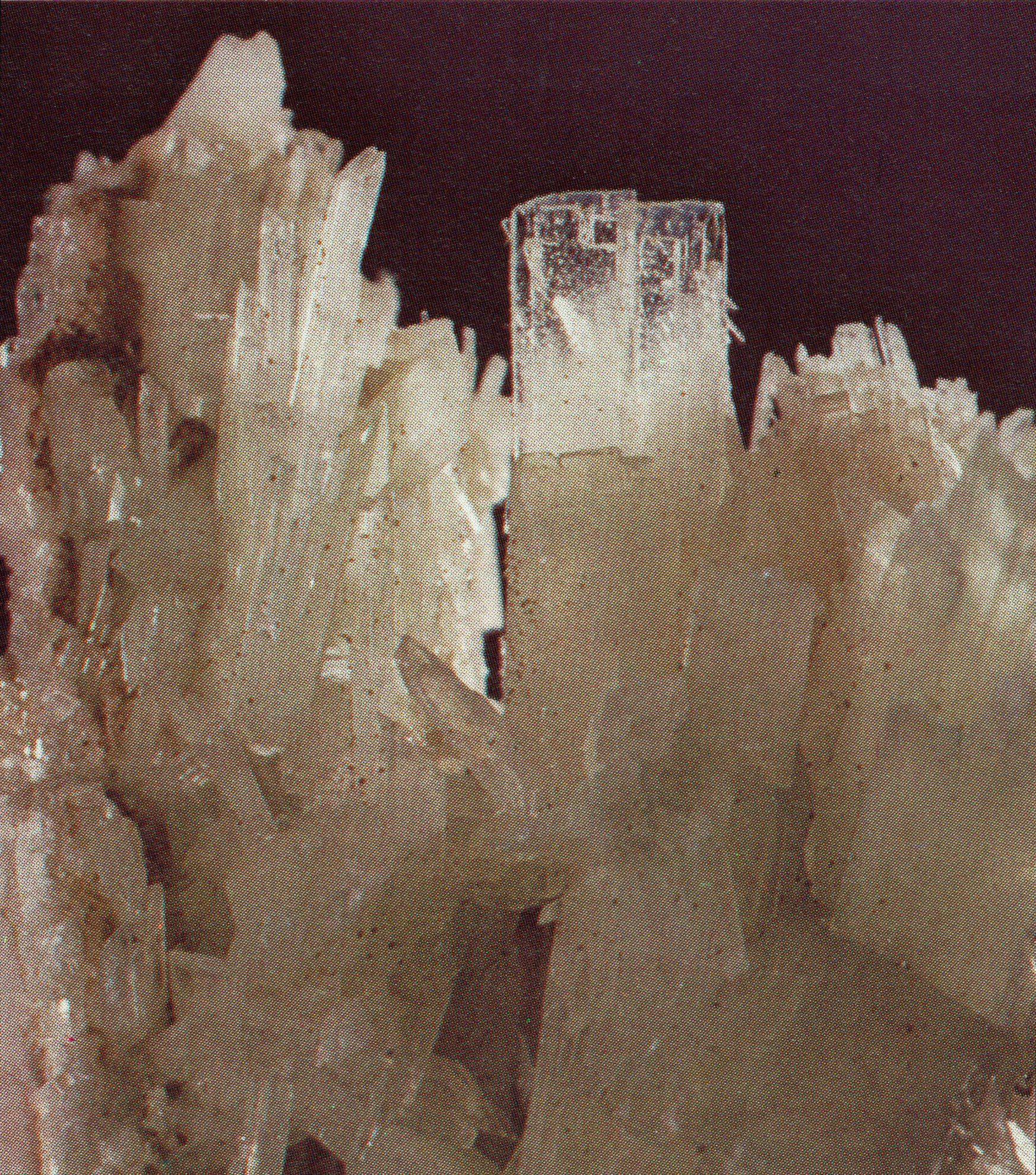 pectolite crystals - Canada