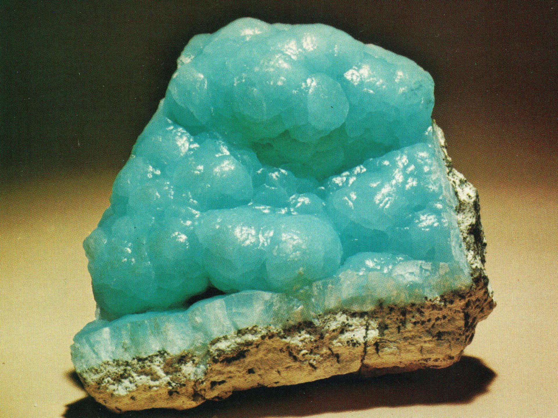 Hemimorphite crystal - Zacatecas, Mexico