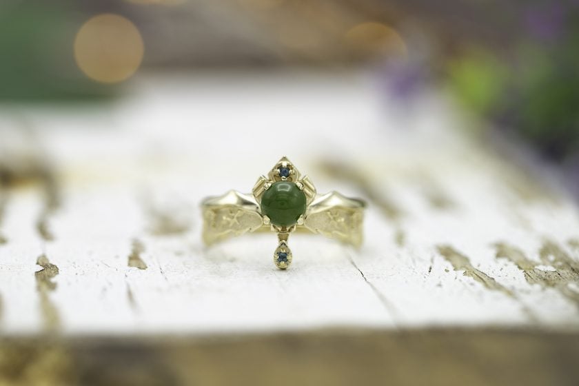 nephrite ring