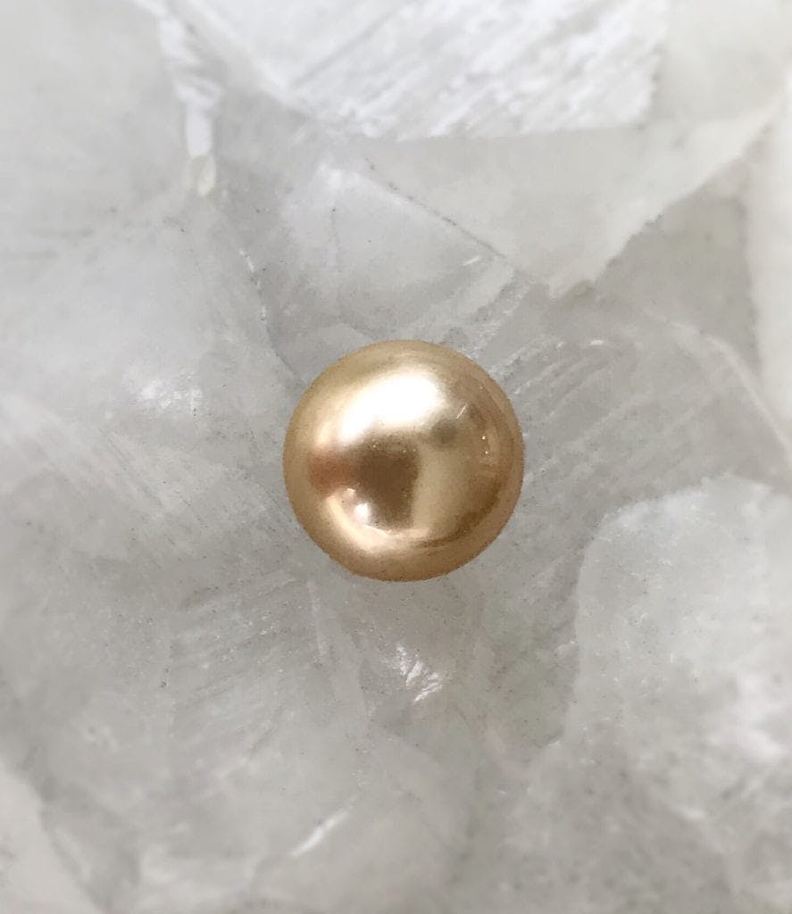 Golden South Sea pearl