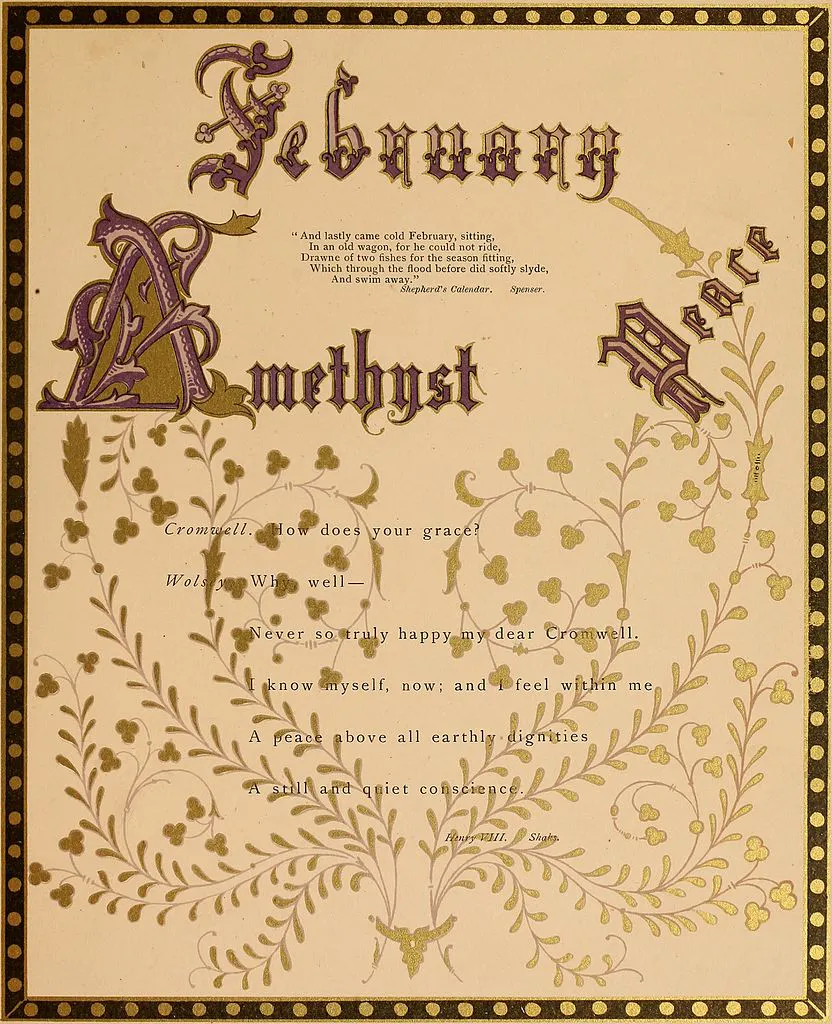 February - Amethyst virtues