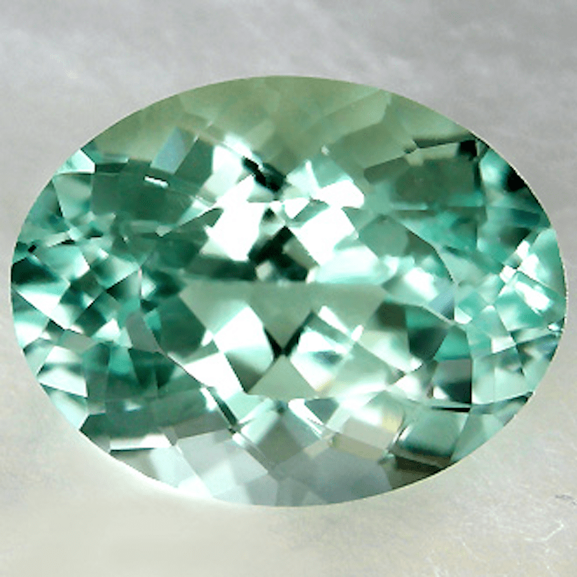 oval cut gem - Brazil