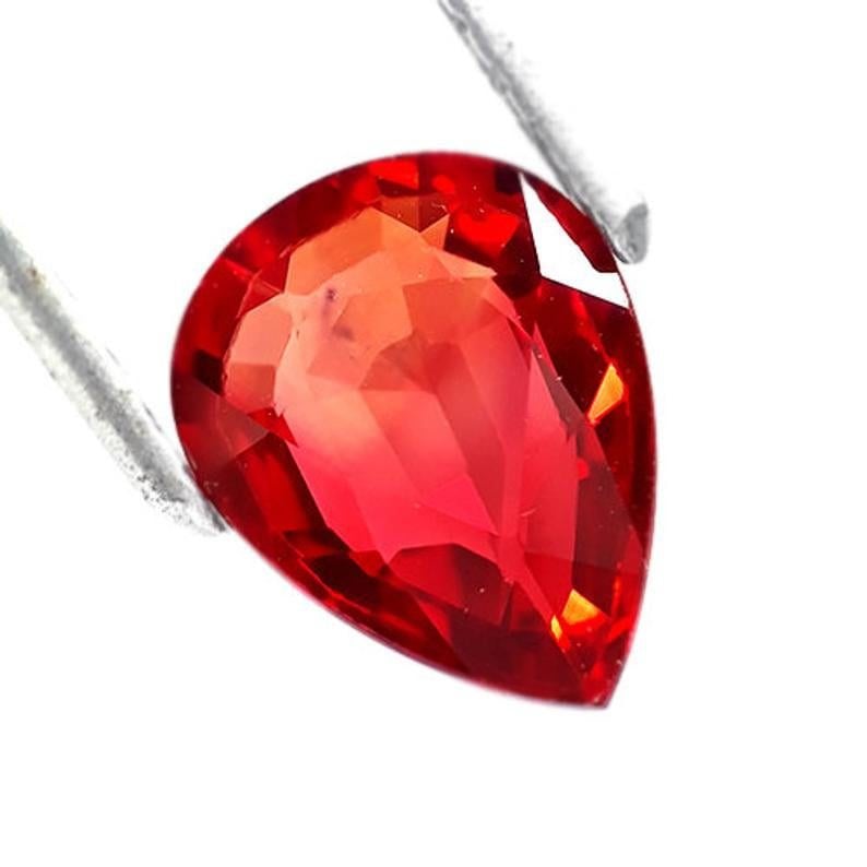 red-orange ruby