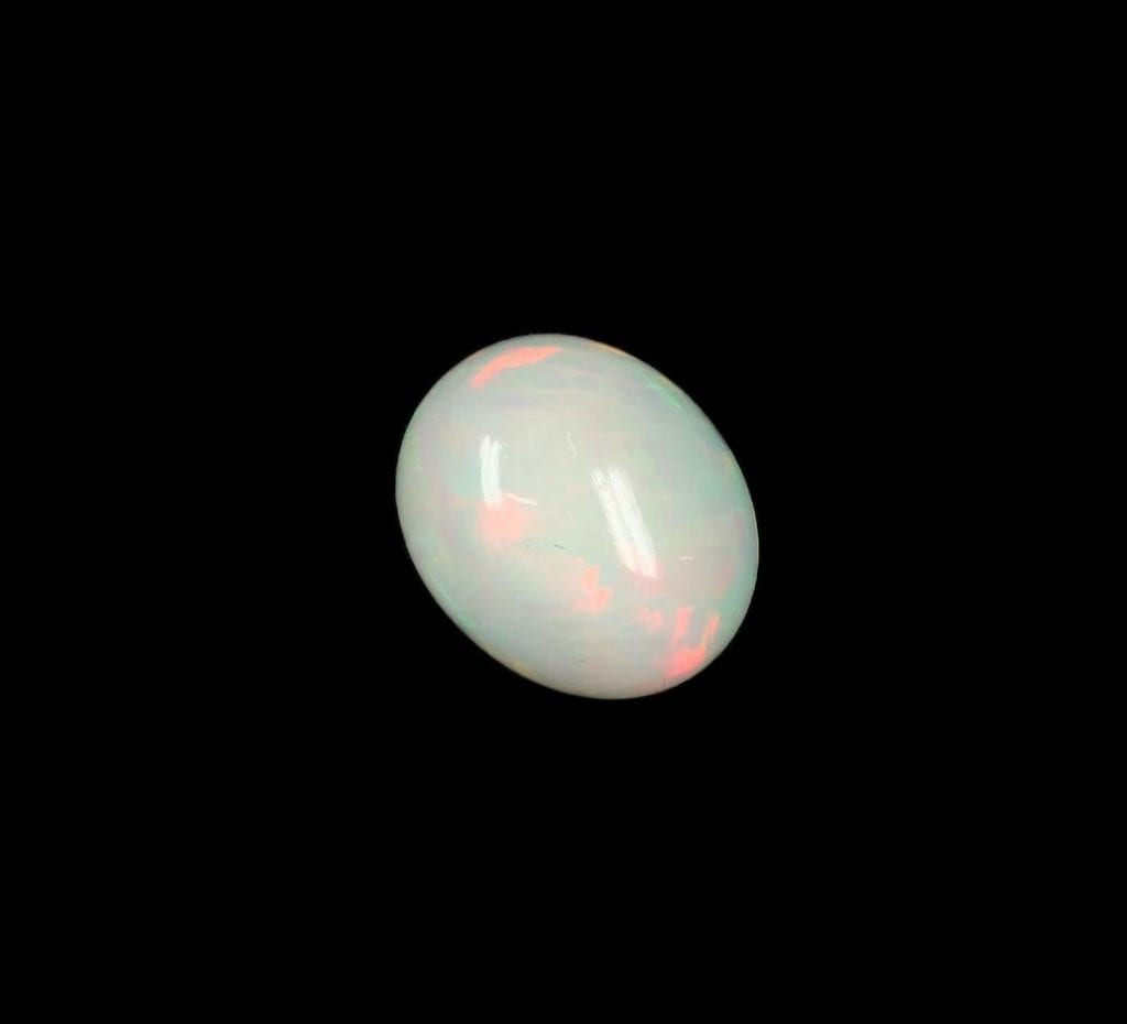 oval cabochon opal