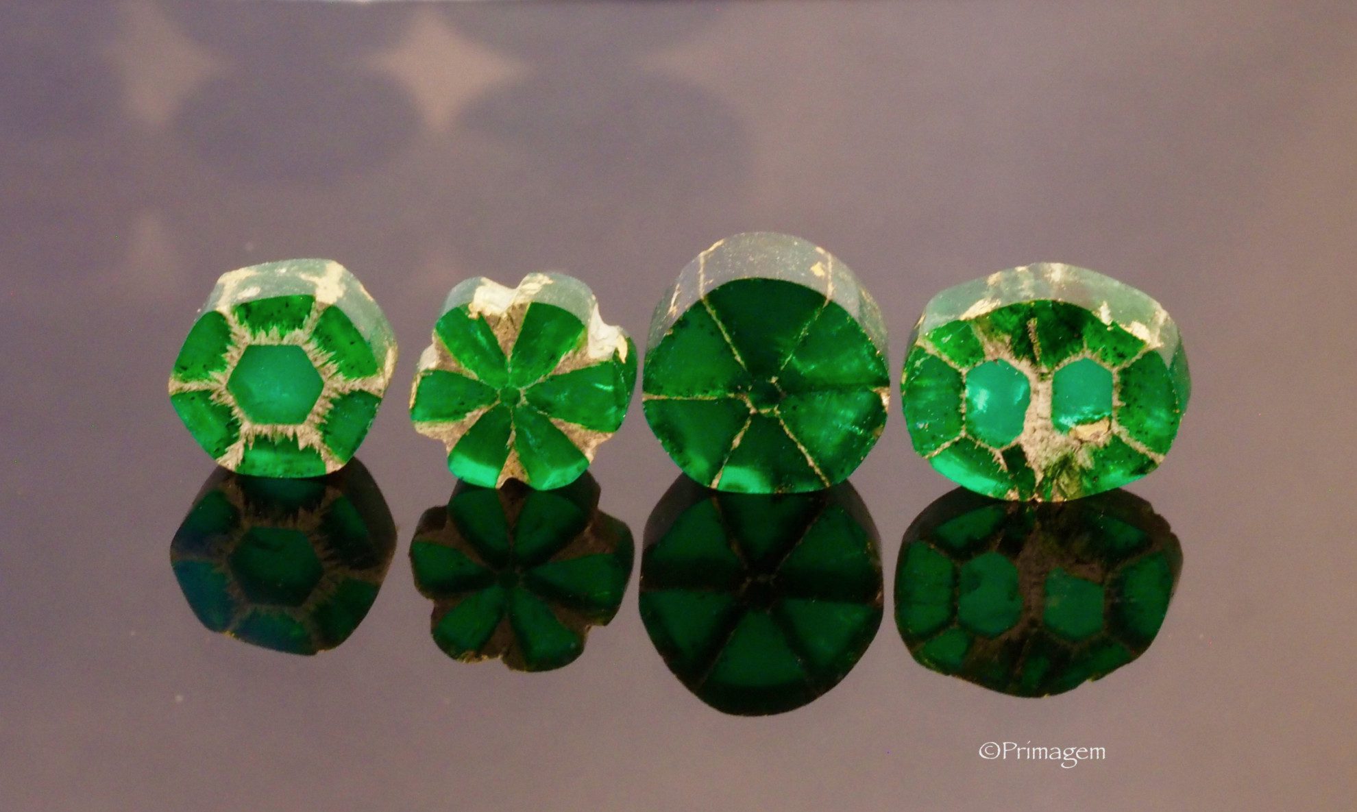 Wilma Van Der Giessen Collection - trapiche emerald