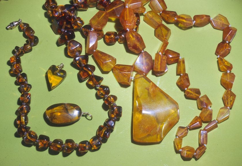 amber jewelry - gem care guide