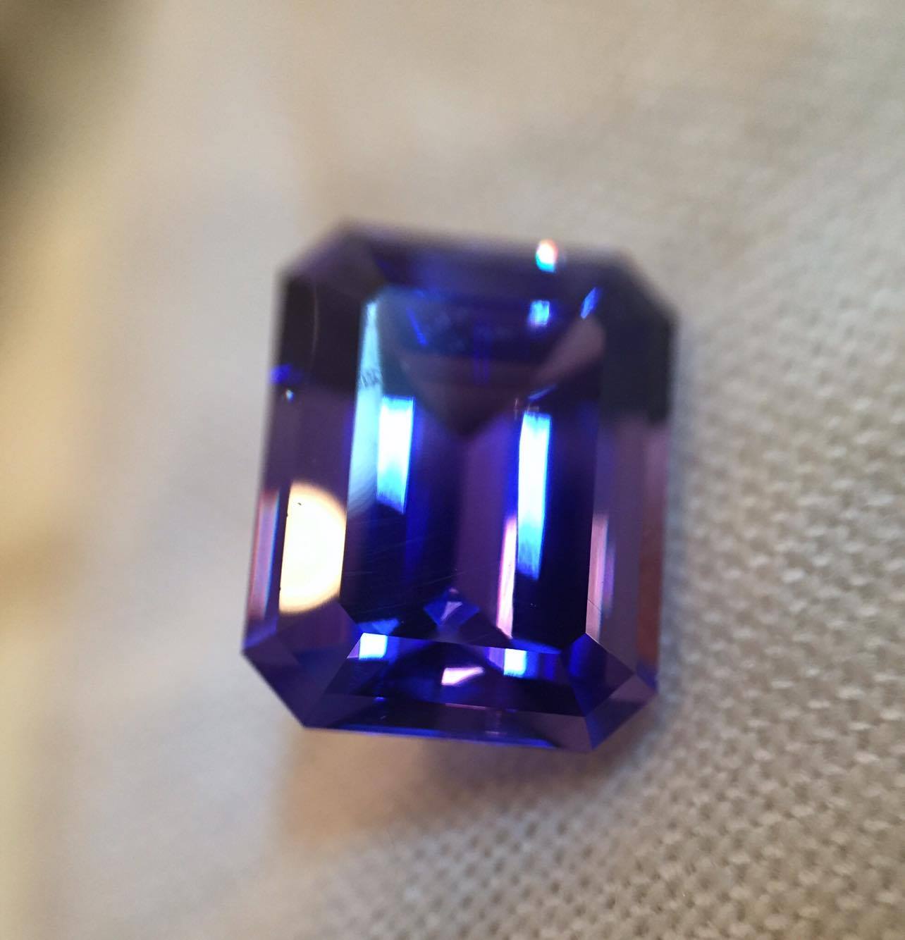 tanzanite buying - recut