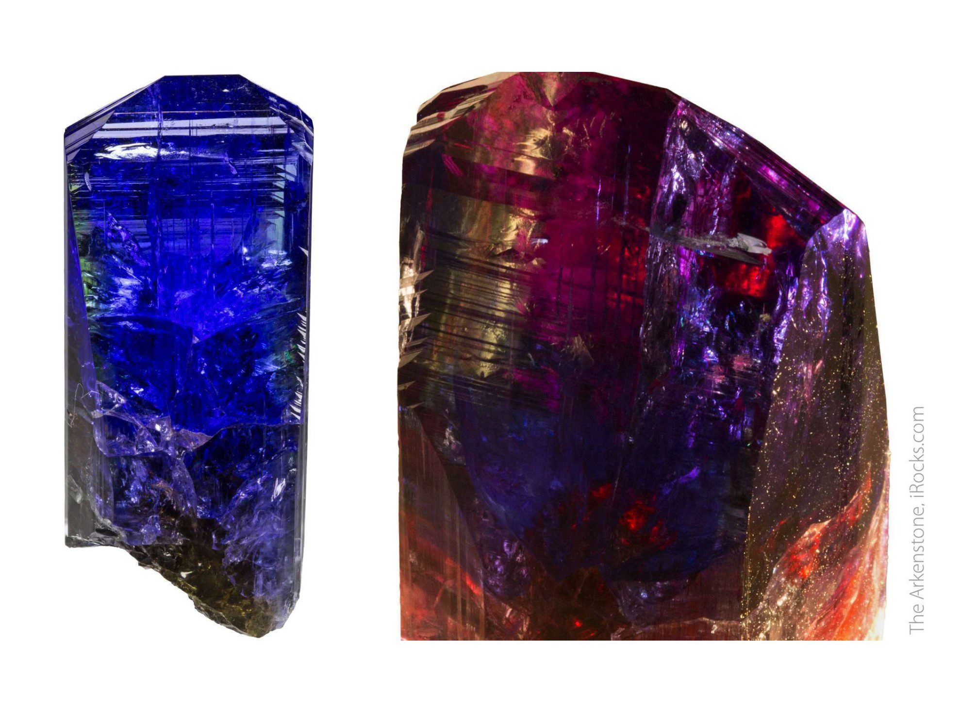 tanzanite buying - natural rough