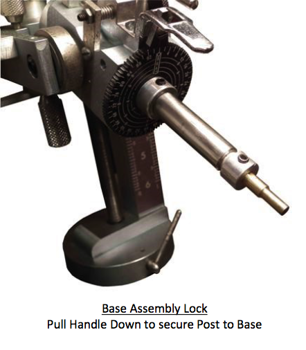 base assembly lock - faceting machines and equipment