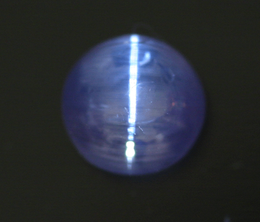 cat's eye tanzanite