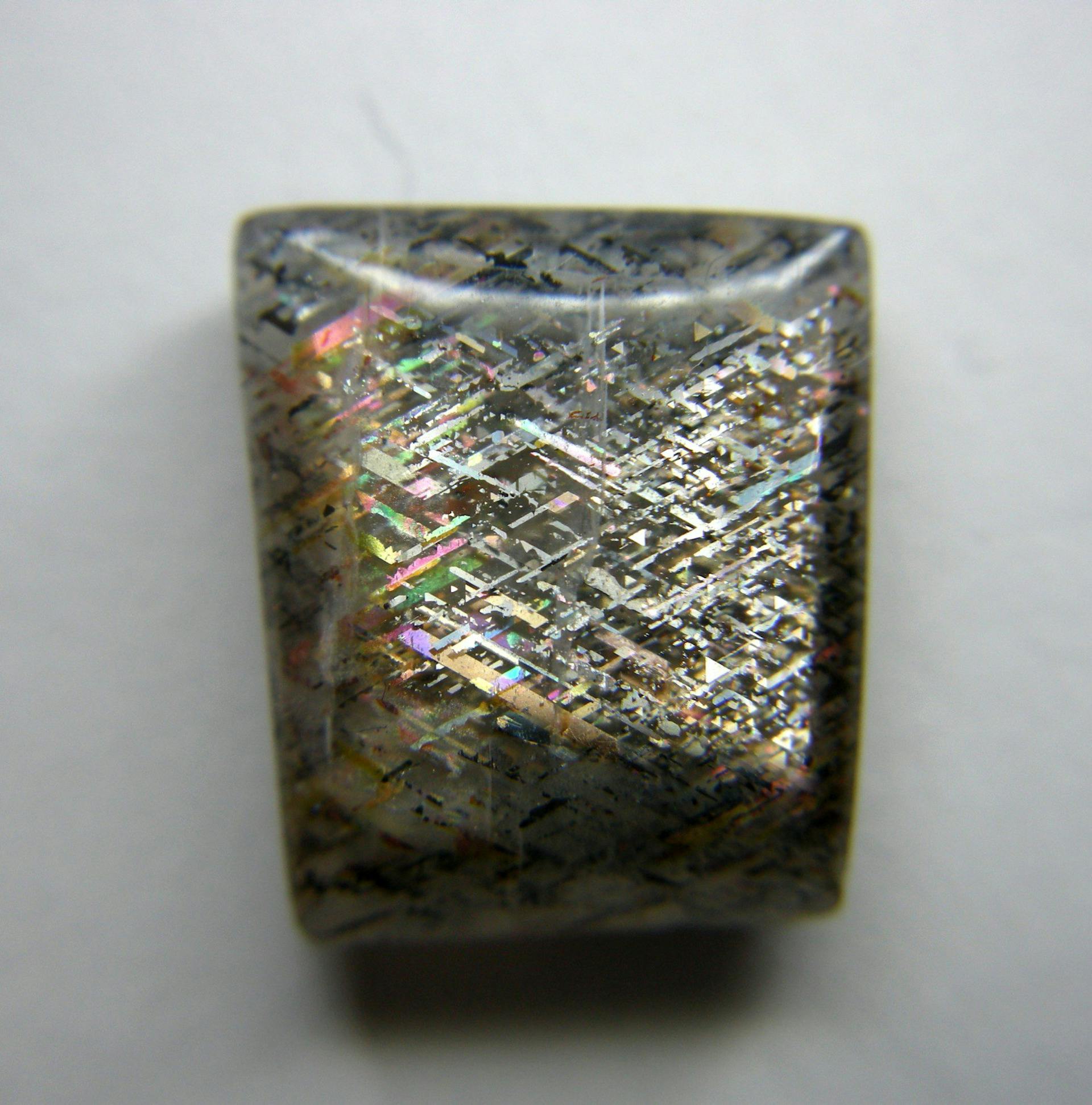denver gem & mineral showcase - rainbow lattice sunstone
