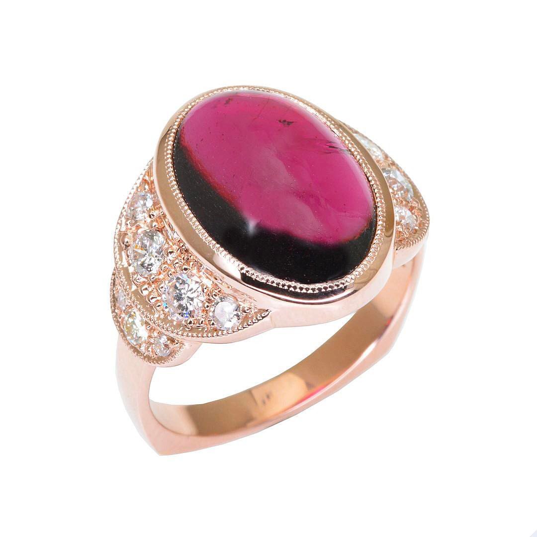 garnet buying - rhodolite cabochon