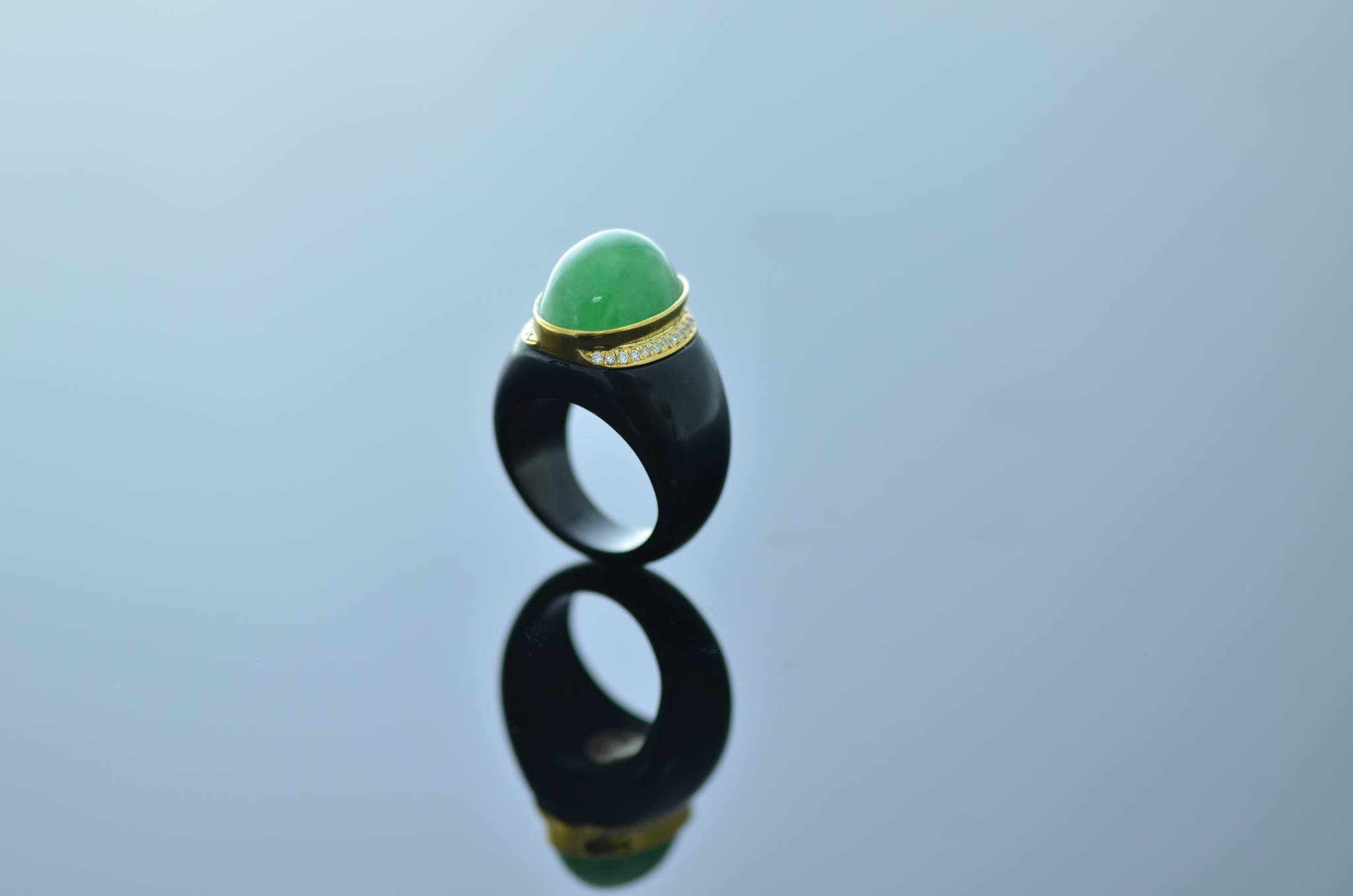 jade buying - cabochon ring