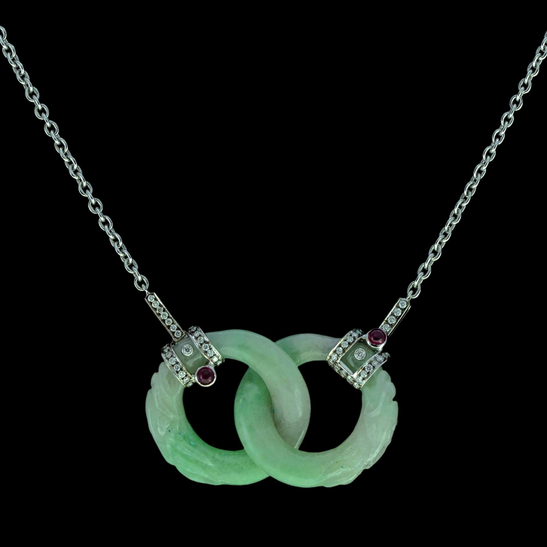 jade buying - linked necklace