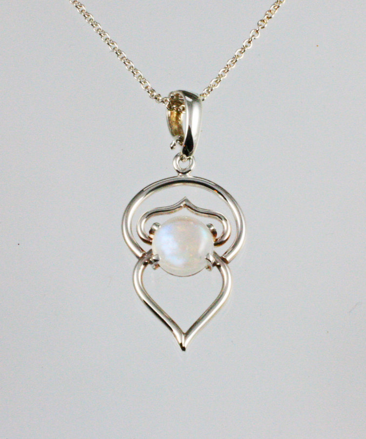 moonstone buying - rainbow moonstone pendant