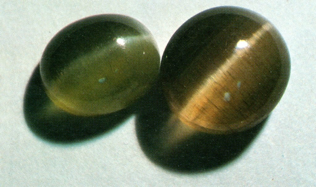 cat's eye apatites - India