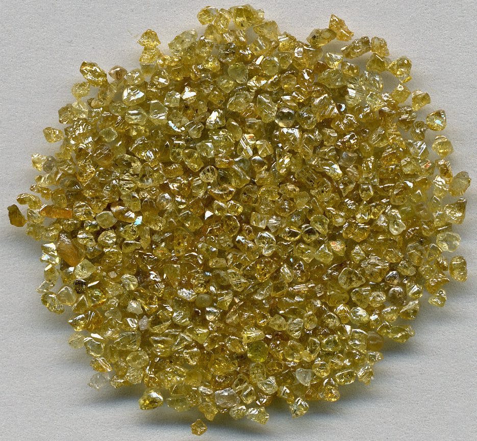 fancy-colored yellow diamond buying - rough diamonds