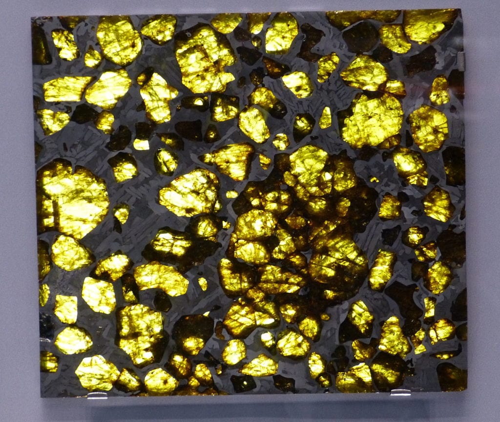 unique gem materials for jewelry design - Pallasite Fukang