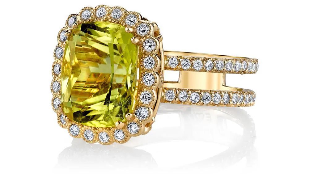 yellow gemstones - Emily-Ann-Ring-Canary-Tourmaline