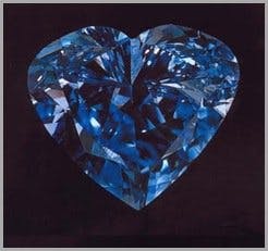 fancy gem cuts - the Heart of Eternity