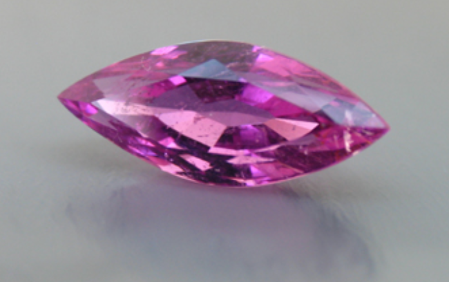 fancy gem cuts - marquise-cut tourmaline