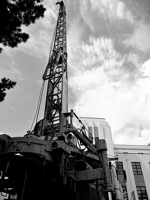 Coober Pedy - Calweld drill