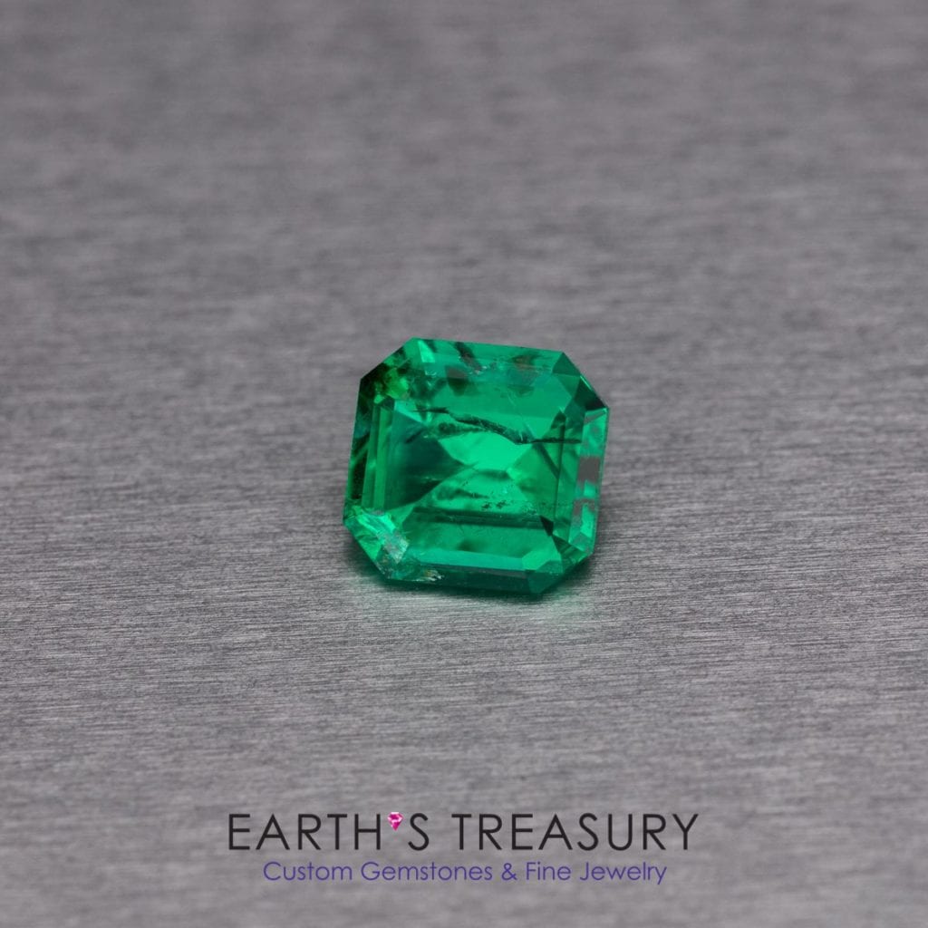 ethiopian emeralds - 0.46ct no oil