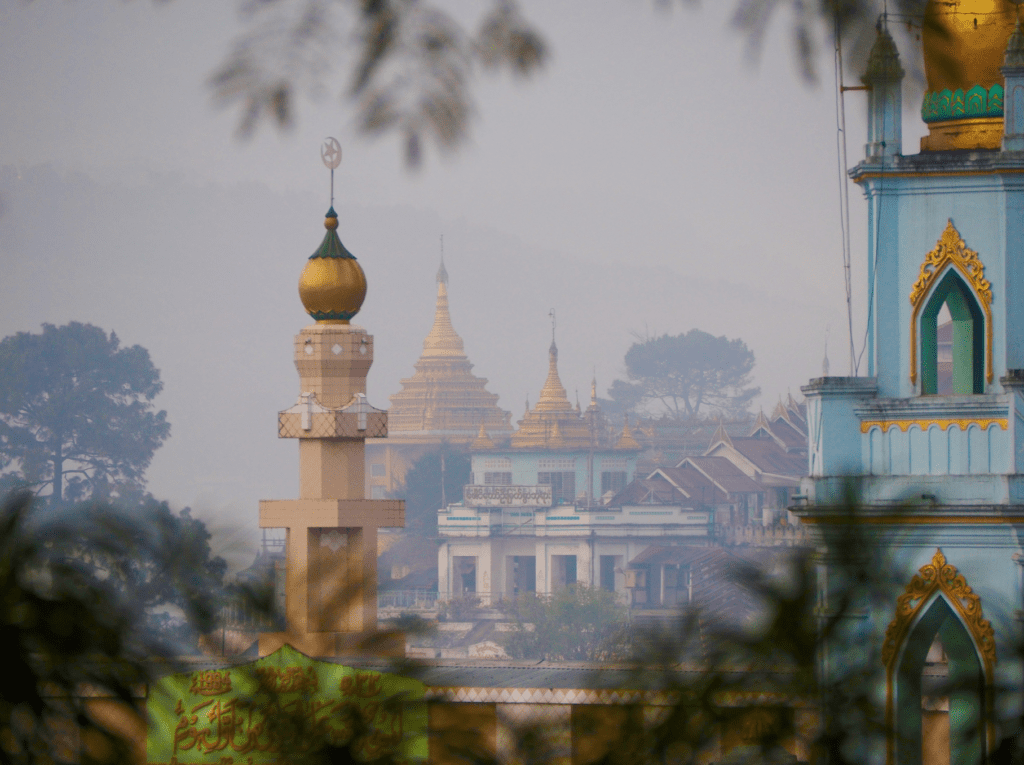 Temples, mosques, and churches - Mogok, Myanmar