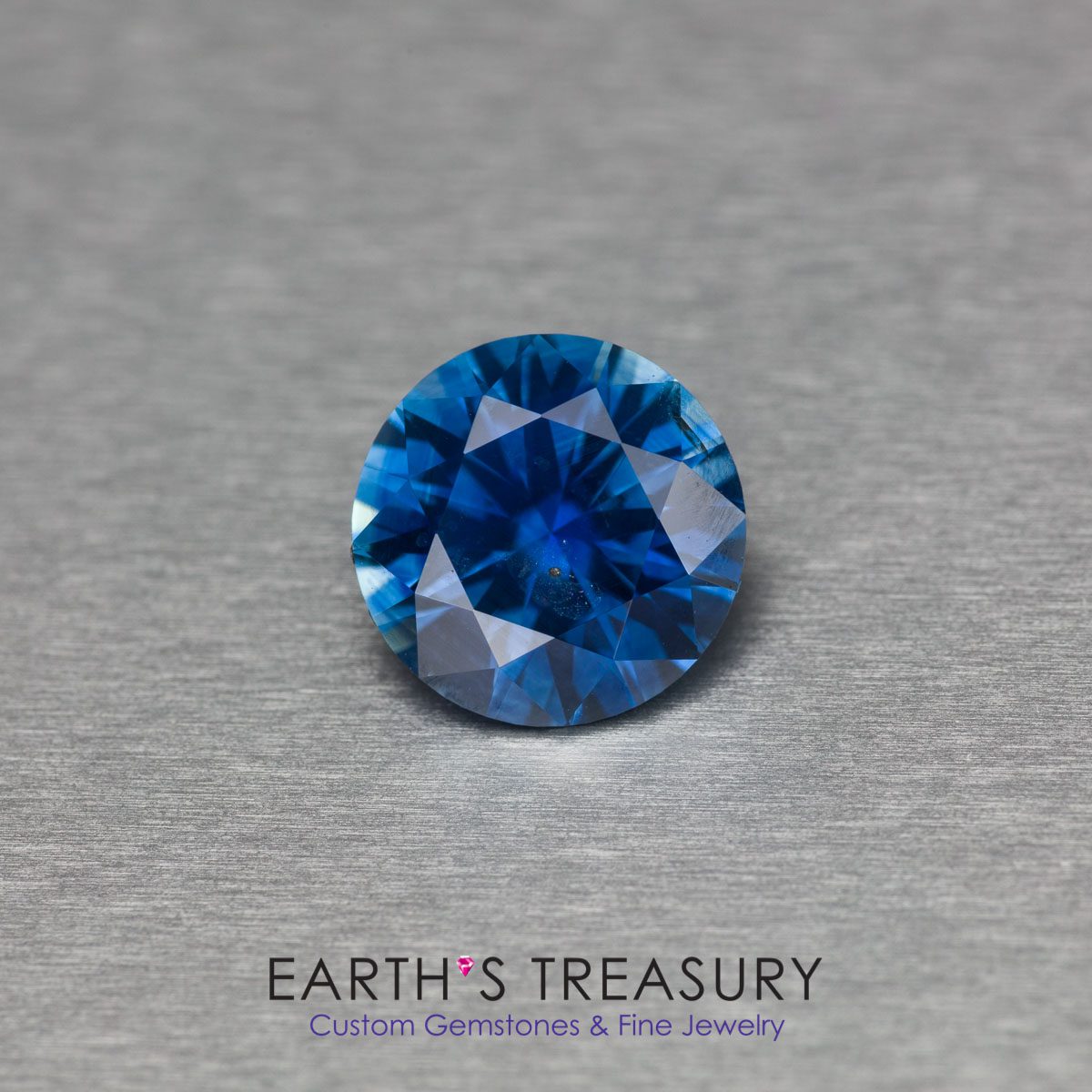 blue gemstones - 2.35ct Montana sapphire