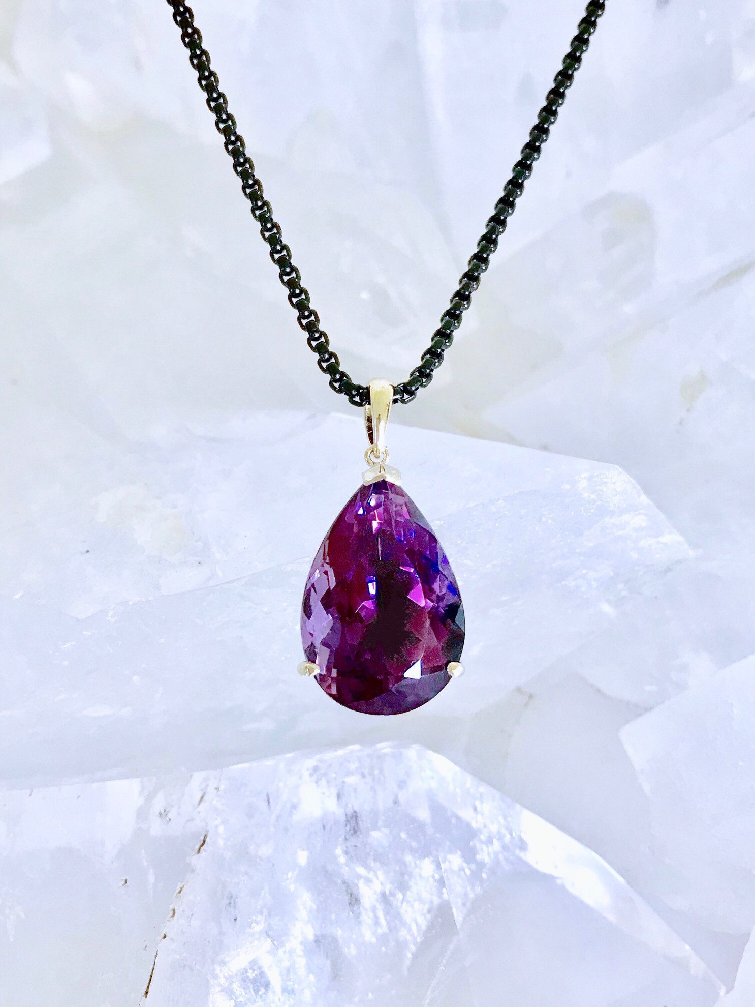 amethyst necklace