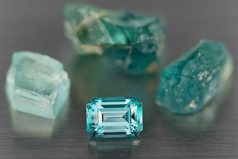 blue gemstones - gradidierite