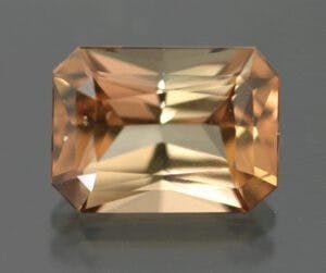 faceted axinite gemstone