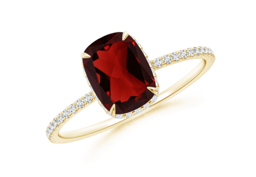 thin-shank-cushion-cut-garnet-ring-with-diamond-angara