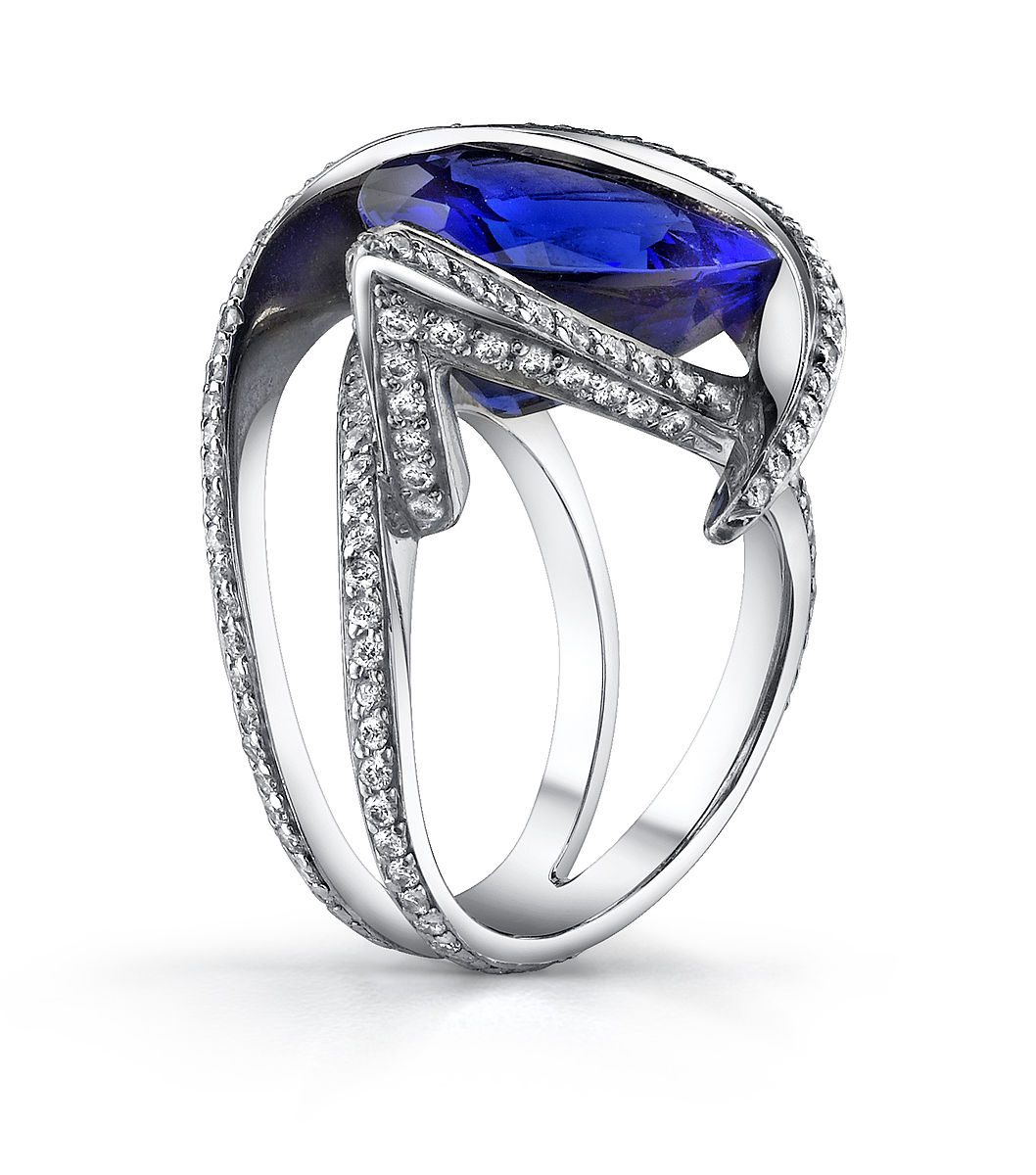 tanzanite - rare engagement ring stones