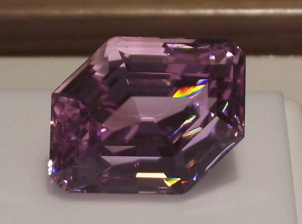 marquis-cut kunzite