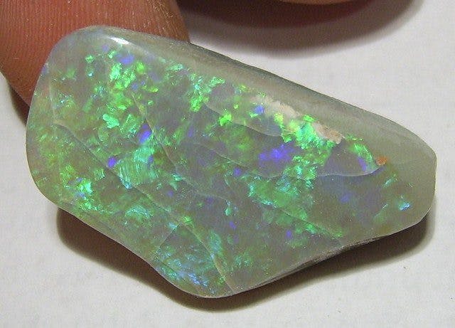 crazed opal - opal engagement ring stone