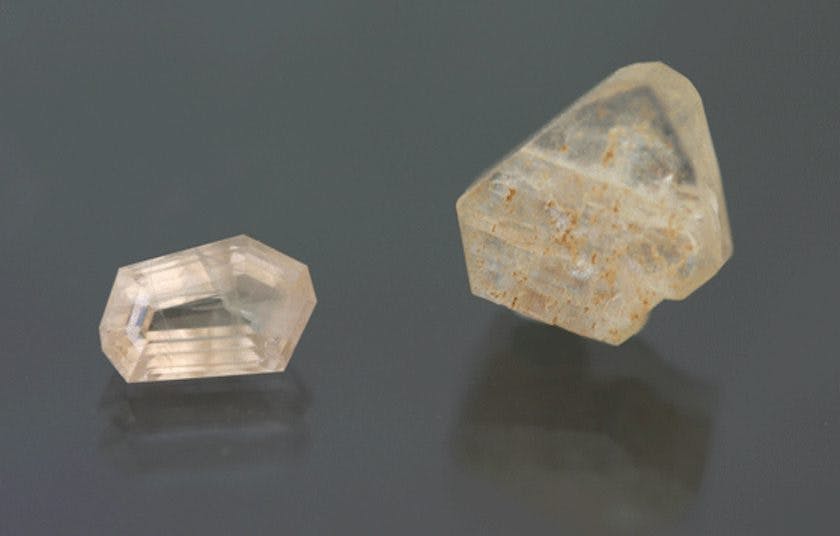 zektzerites - finished gem and crystal