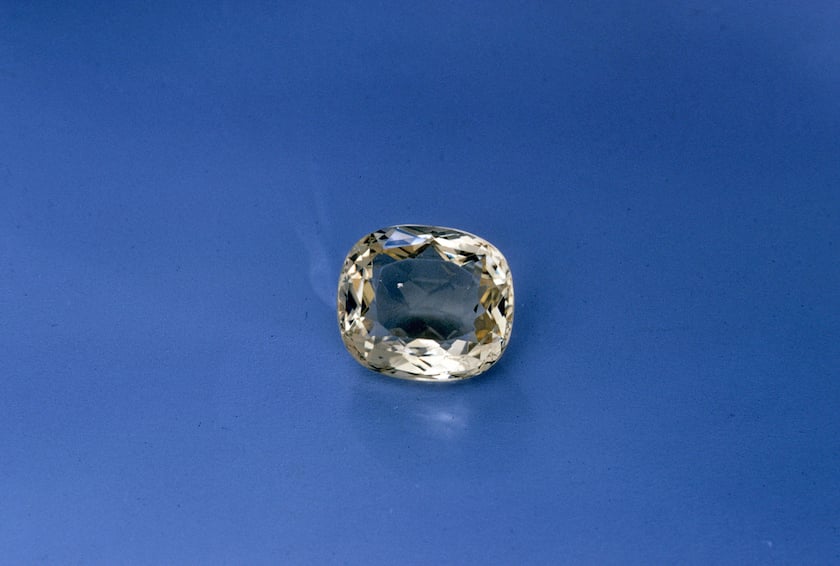 faceted brazilianite