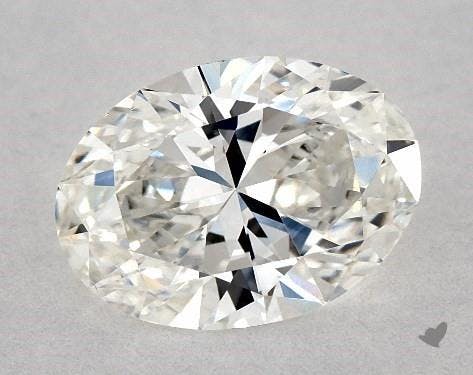 oval-cut diamond guide - bow tie