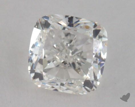 diamond fluorescence - cloudy cushion cut F VS2 Strong Fluorecence