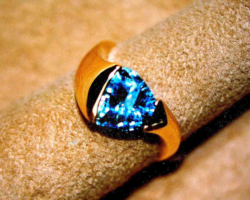 topaz ring - affordable engagement ring stones